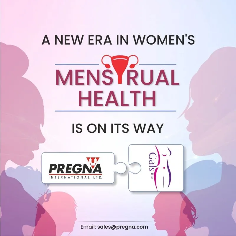 Gals Bio and Pregna announce a new era in menstrual health