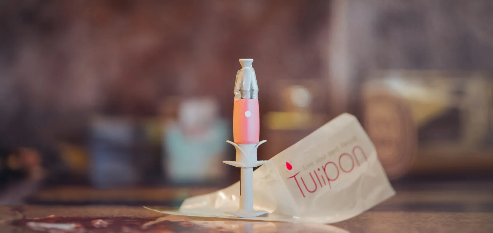 Tulipon product and water-soluble applicator